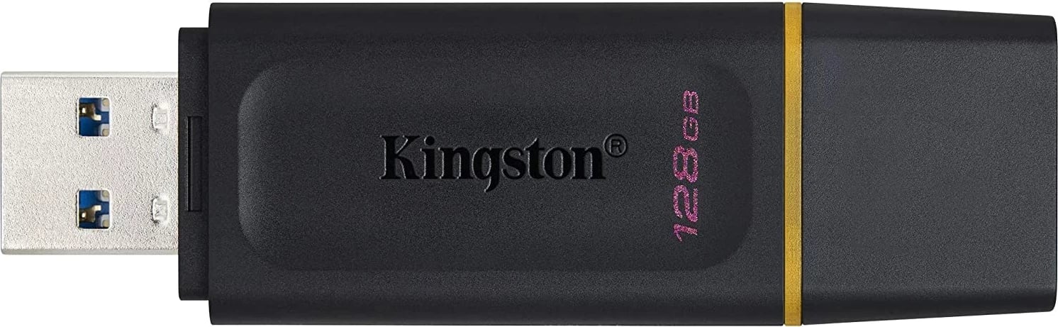 USB Kingston DataTraveler Exodia 128GB, Nero/Giallo