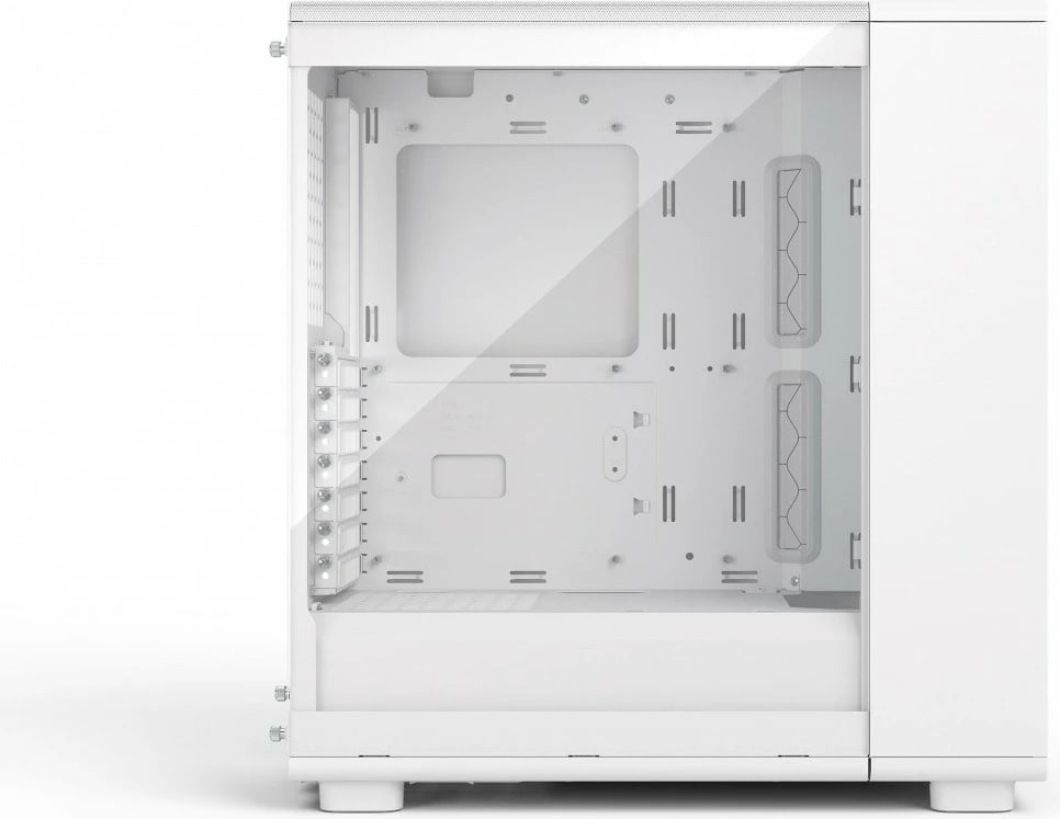 Kasë Fractal Design Epoch White TG RGB Clear Tint, Midi Tower, ATX, e bardhë