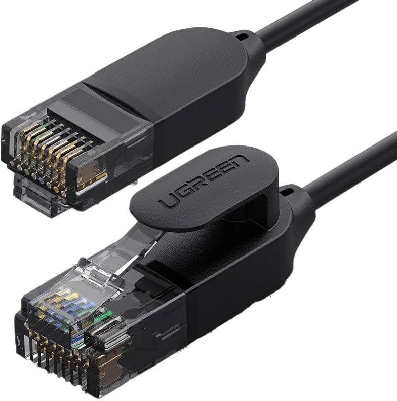 Kabllo rrjeti UGREEN Cat 6A RJ45 patch cord, 3m, e zezë