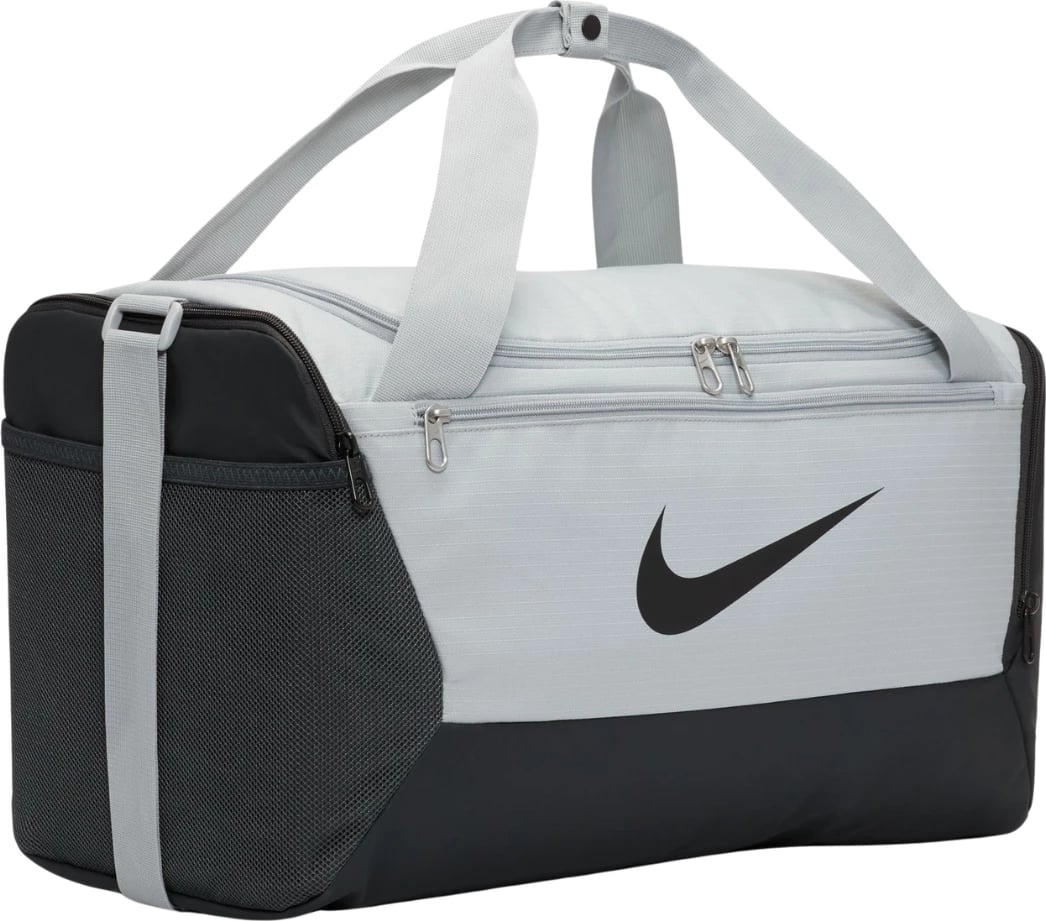 Çantë sportive Nike unisex, gri-e zezë