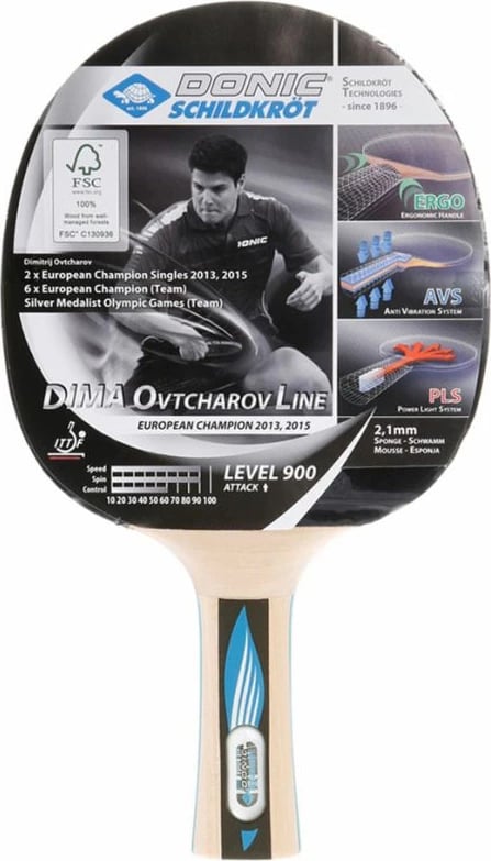 Raketë Ping Pongu Donic Ovtcharov 900
