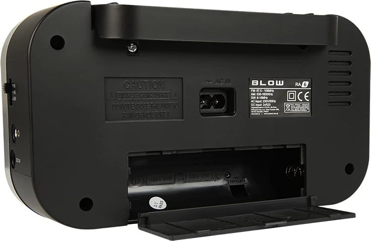 Radio portabile BLOW RA6, AM/FM, Mono, E zezë