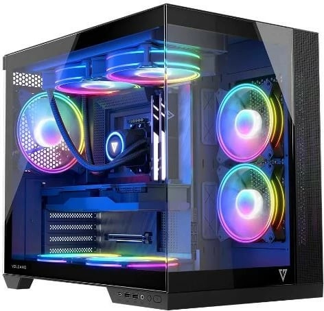 Kasë MODECOM Volcano Panorama APEX ARGB 3F Midi, Gri