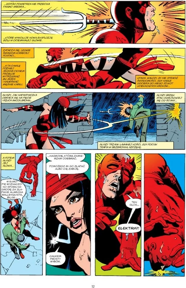 Libër komik Egmont Daredevil Frank Miller Tom 2, Kapak i fortë, Polonisht