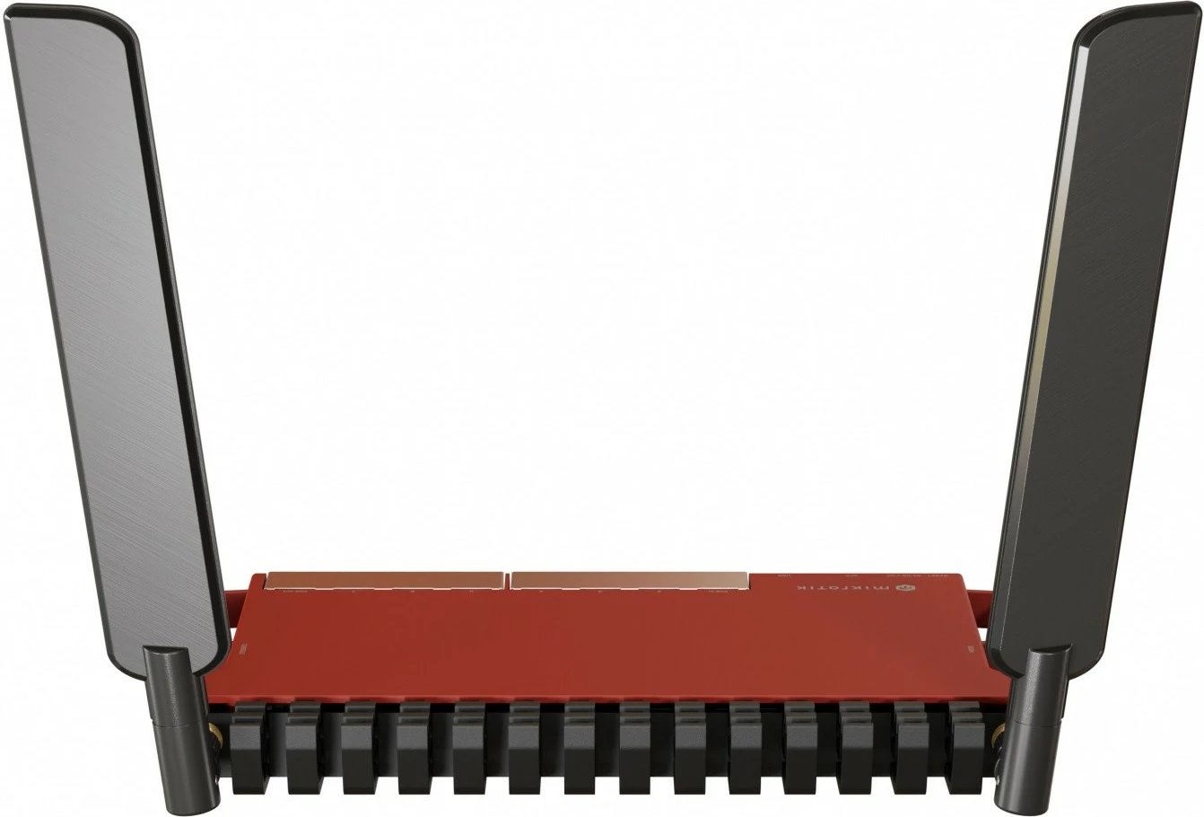 Router MikroTik L009UiGS-2HaxD-IN, Wi-Fi 6, 2 antena, i kuq