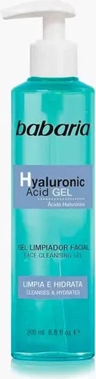 Gel pastrues fytyre Babaria Hyaluronic Acid, unisex, 200ml