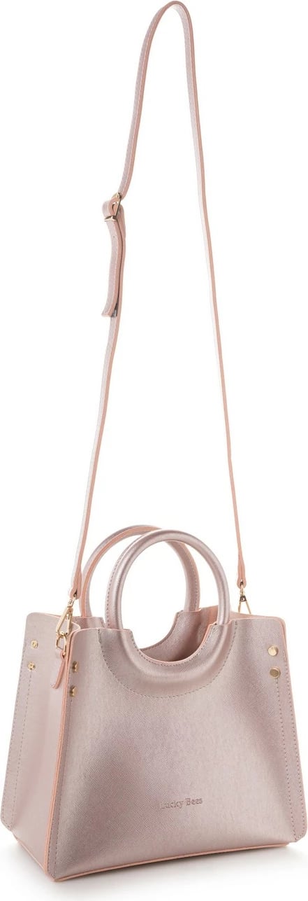 Çantë krahu Lucky Bees, ngjyrë pluhur, 1229