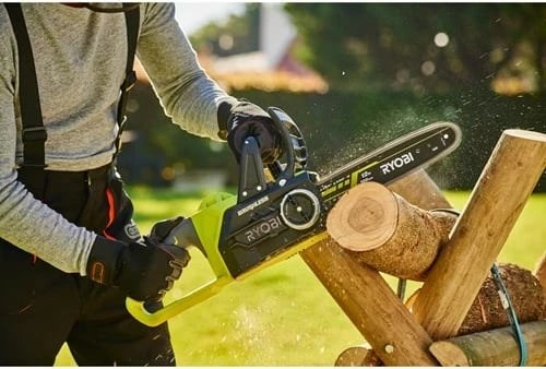 Sharrë elektrike Ryobi OCS1830, Brushless, 30 cm, 18 V, 4 Ah, E zezë, Jeshile