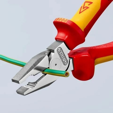 KNIPEX 02 06 180 pinca, e kuqe