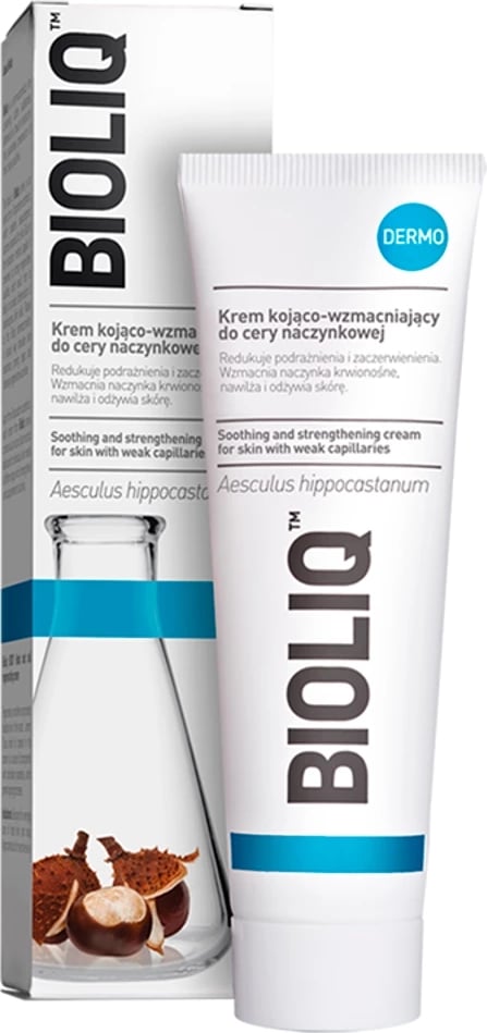 Krem fytyre dermo për femra BIOLIQ për lëkurë me kuperozë, 50ml