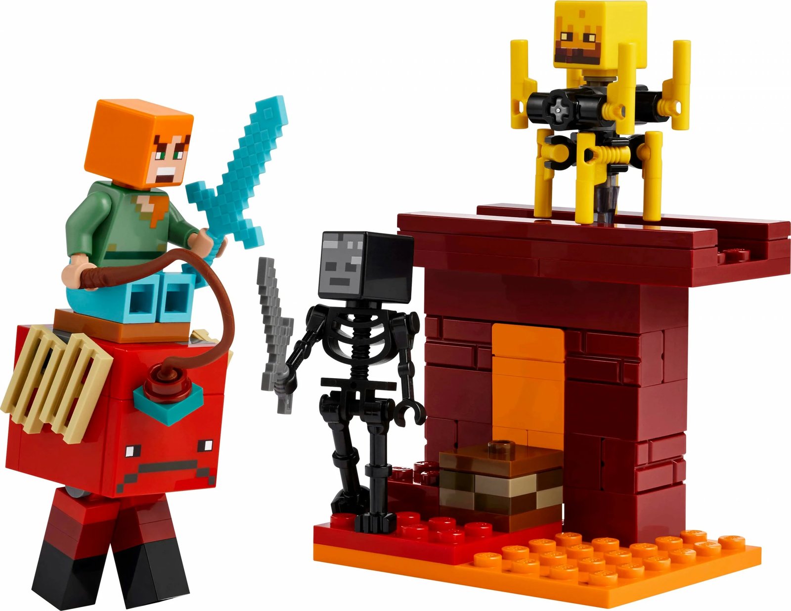 Set ndërtimi LEGO Minecraft 21266, 99 pjesë, shumëngjyrësh
