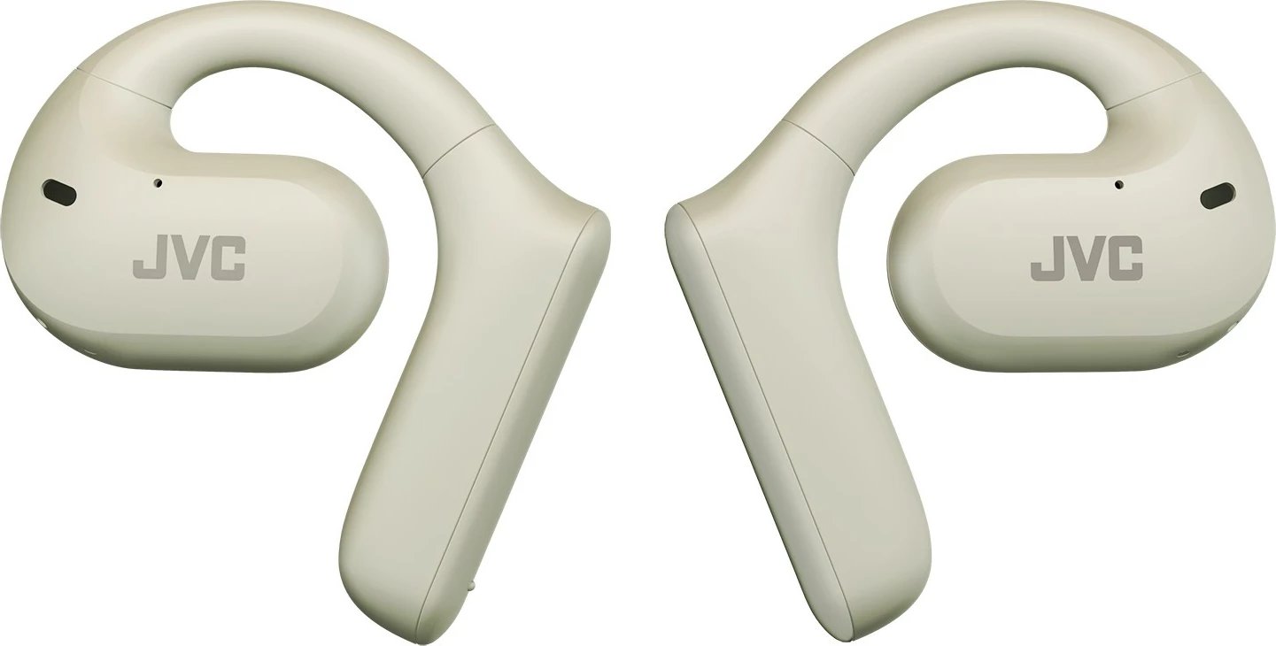 Kufje JVC Nearphone TWS, true wireless, 17 orë bateri, IPX4, të bardha