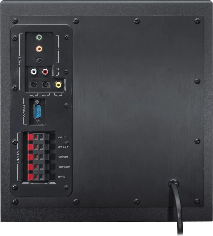 Logitech Surround Sound Speakers Z906 500 W Black 5.1 channels Logitech Surround Sound Speakers Z906 500 W Black 5.1 channels