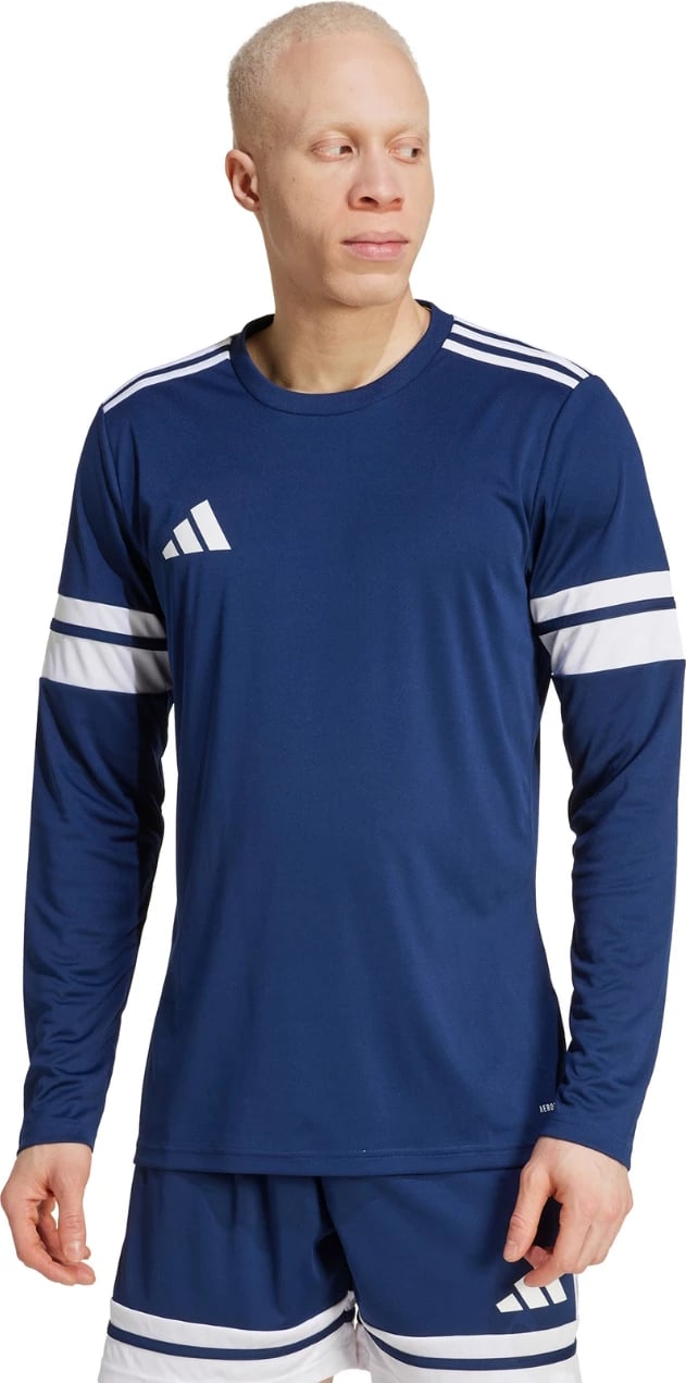 Fanellë me mëngë të gjata për meshkuj adidas, navy
