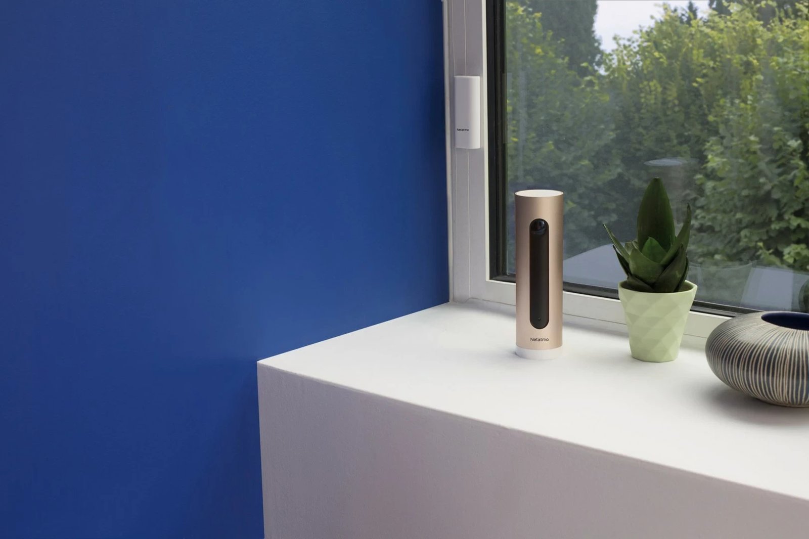 Kamerë sigurie IP Netatmo NSC01-EU, 4 MP, 1080p, për brenda, Alumini