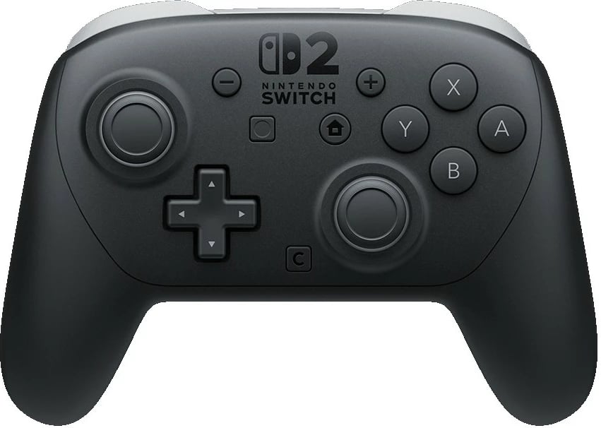 Gamepad Nintendo Switch 2 Pro, wireless, 40 orë bateri, i zi Gamepad Nintendo Switch 2 Pro, wireless, 40 orë bateri, i zi