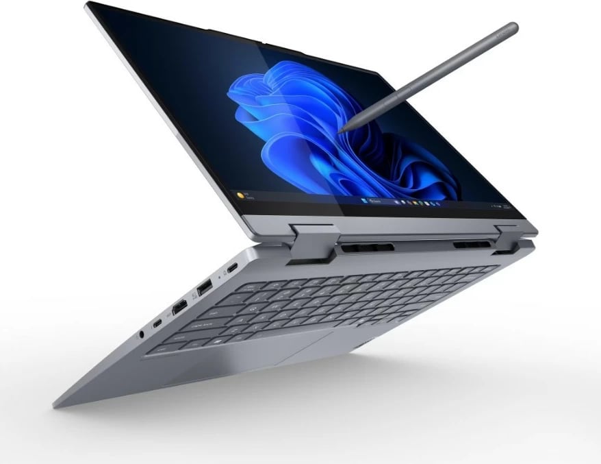 Laptop Lenovo ThinkBook 14 2-in-1 G5, Intel Core Ultra 5 225U, 16 GB RAM, 512 GB SSD, 14" Touch, Luna Grey