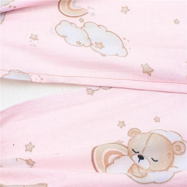 Mbulesë jastëku klin, New Baby, BASIC 30x37 cm, 100% pambuk, rozë