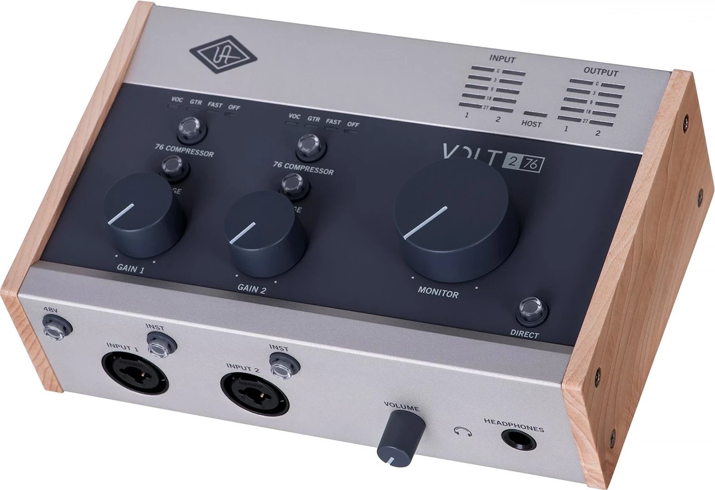 Audio interface Universal Audio VOLT 276, USB, Ngjyrë druri