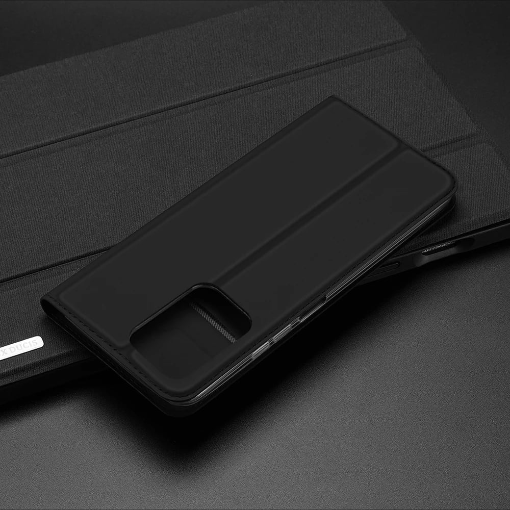 Mbështjellës Dux Ducis Skin Pro për Xiaomi Redmi Note 12 Pro+, me xhep karte, stand, Gold
