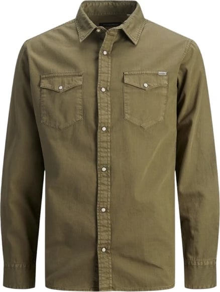 Këmishë për meshkuj Jack & Jones, e gjelbër