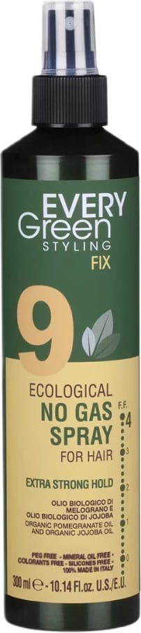Llak për flokë Every Green Eco Hairspray No Gas Strong Hold 300ml