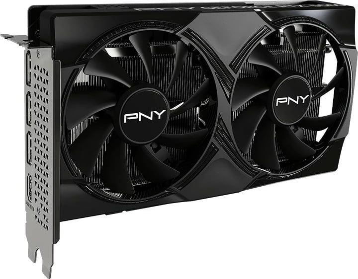 Kartelë grafike PNY GeForce RTX 5060 OC, 8GB DDR7, PCI-E 8x, Dy ventilatorë, E zezë