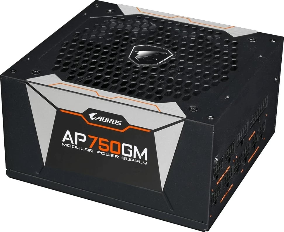 Njësi furnizimi me rrymë Gigabyte GP-AP750GM, 750 W, ATX, E zezë