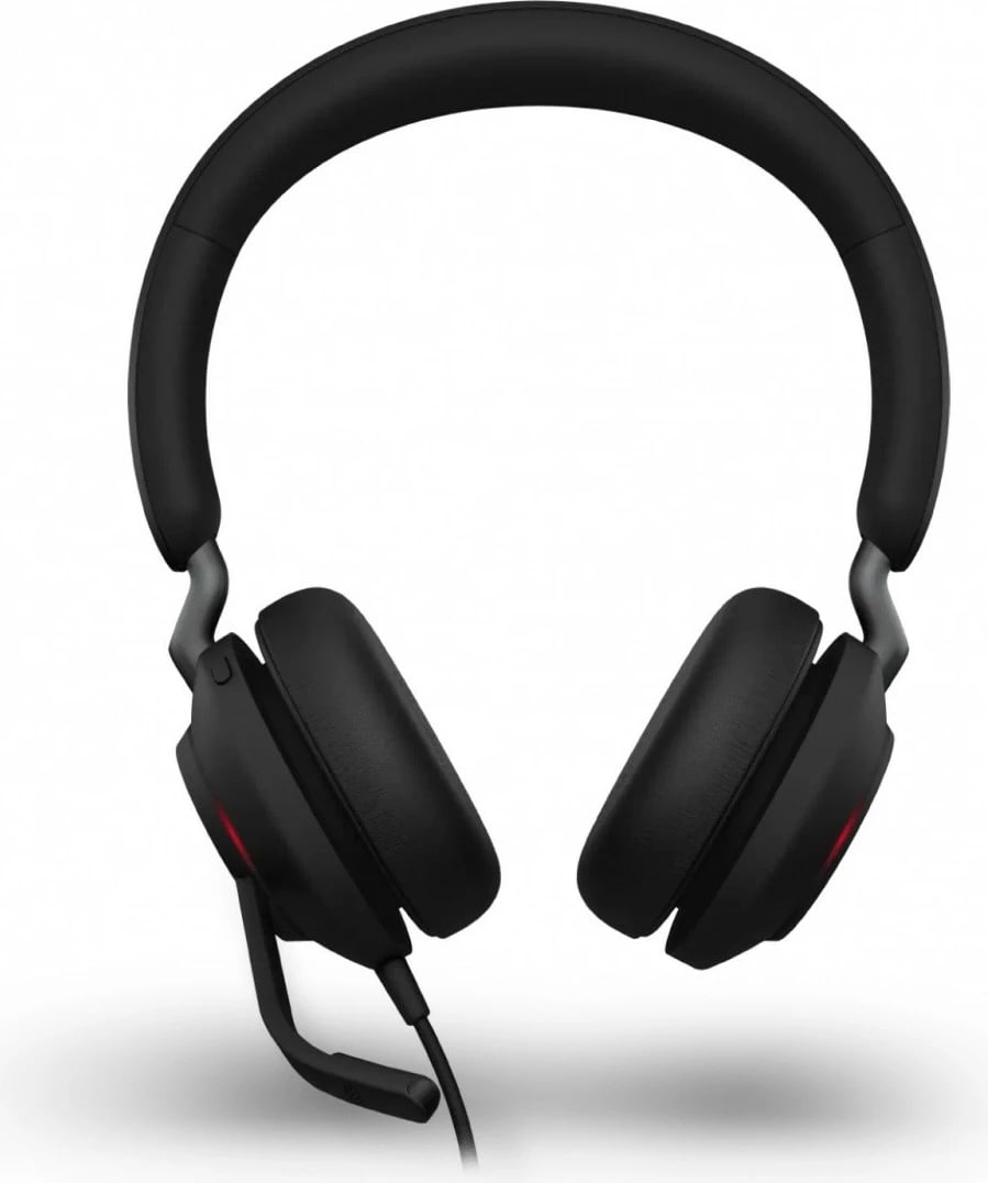 Kufje Jabra Evolve2 40 SE UC Stereo, USB-A/USB-C, me mikrofon, e zezë
