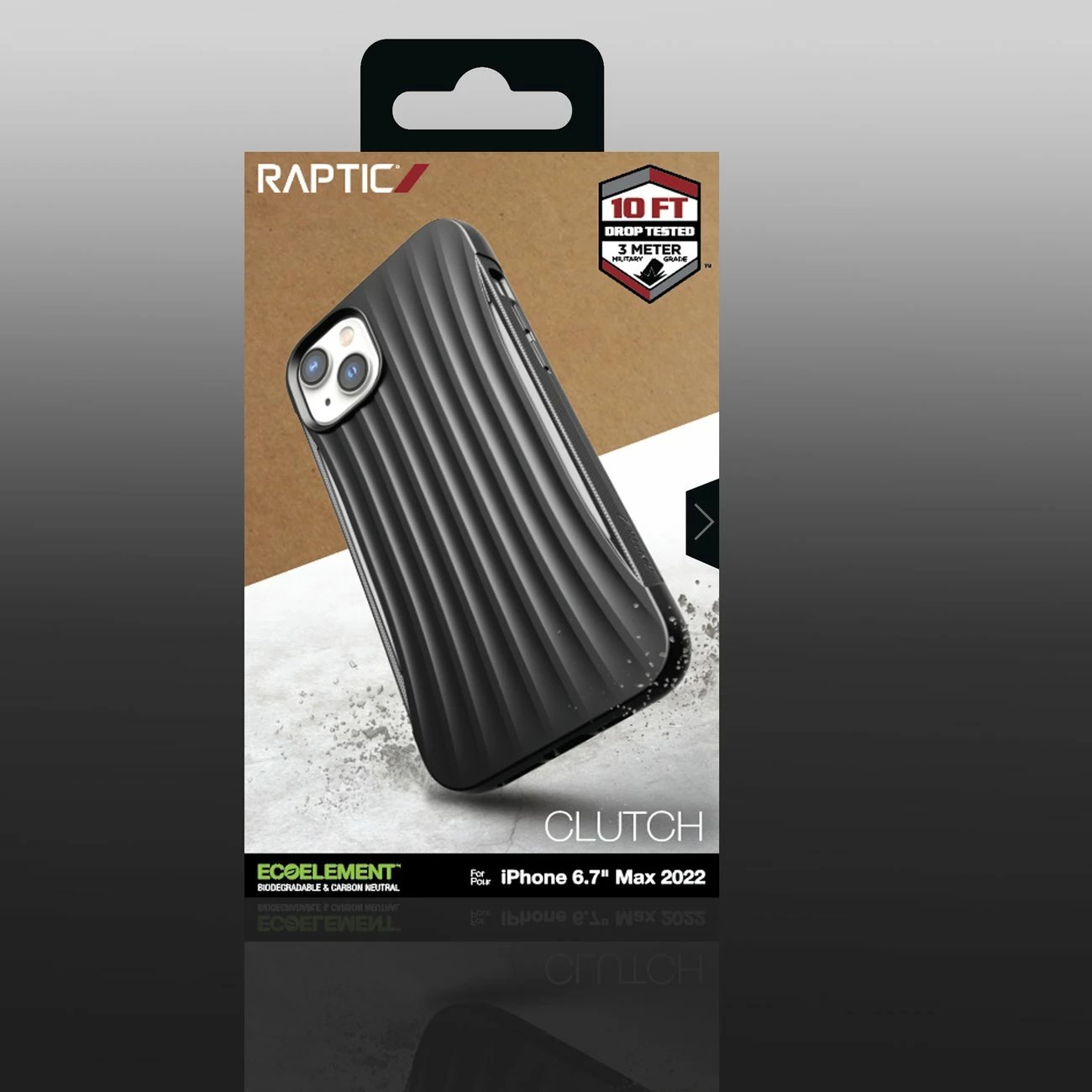 Mbështjellës Raptic X-Doria Clutch për iPhone 14 Plus, MagSafe, i zi