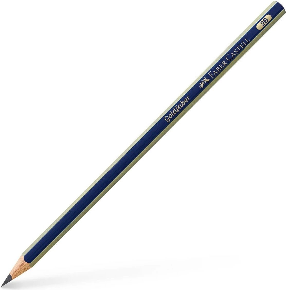 Laps FABER-CASTELL Goldfaber 1221 2B, 12 copë