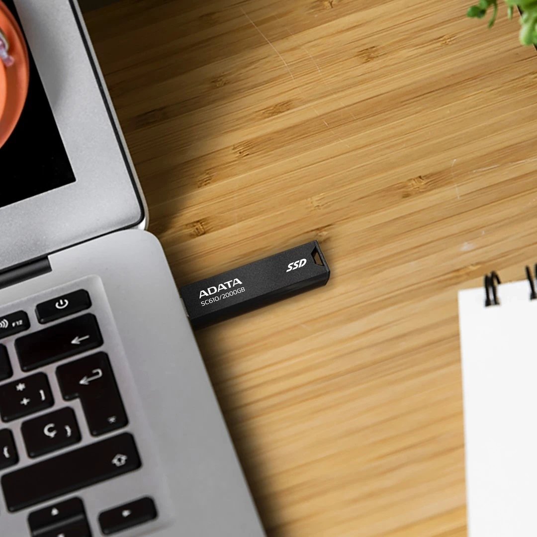 USB Flash ADATA SC610, 2 TB, USB Type-A 3.2 Gen 2, e zi