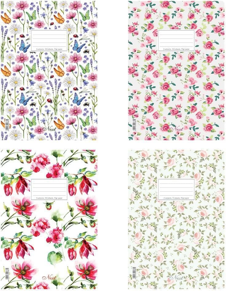 Bllok shënimesh NEXT Romantic 21x29cm 40 fletë