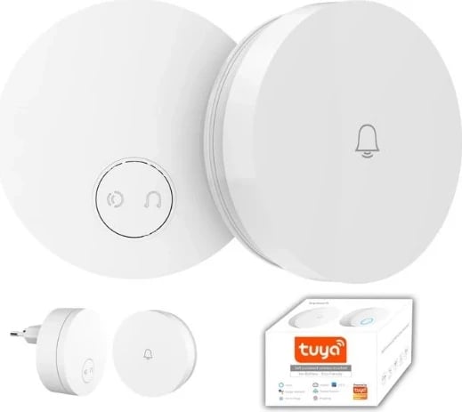 Zile pa tela Linptech G6LW Wi-Fi Tuya, pa bateri, e bardhë