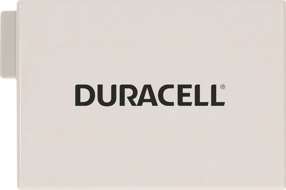 Bateri për kamera Duracell, zëvendëson Canon LP-E8, e bardhë