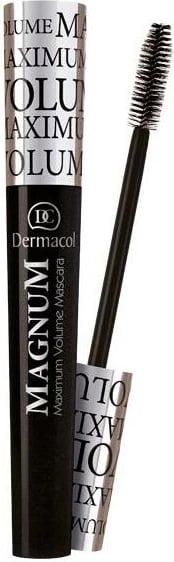 Maskarë Dermacol Magnum Maximum Volume Black 9ml
