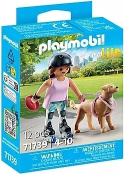 Set lodrash Playmobil My Life 71739 Skater Girl me Retriever