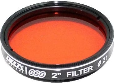 Filter teleskopi GSO 2" #21, Portokalli