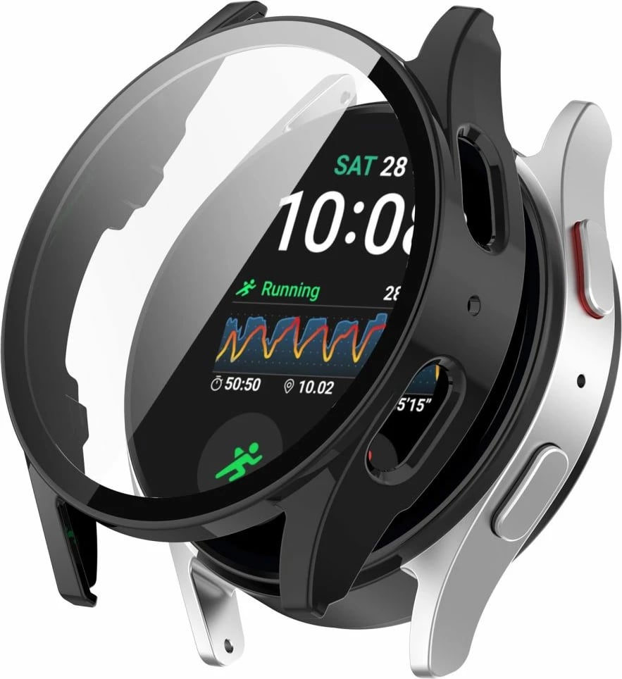 Mbështjellës Tech-Protect Defense360 për Samsung Galaxy Watch 7 44mm, Zi