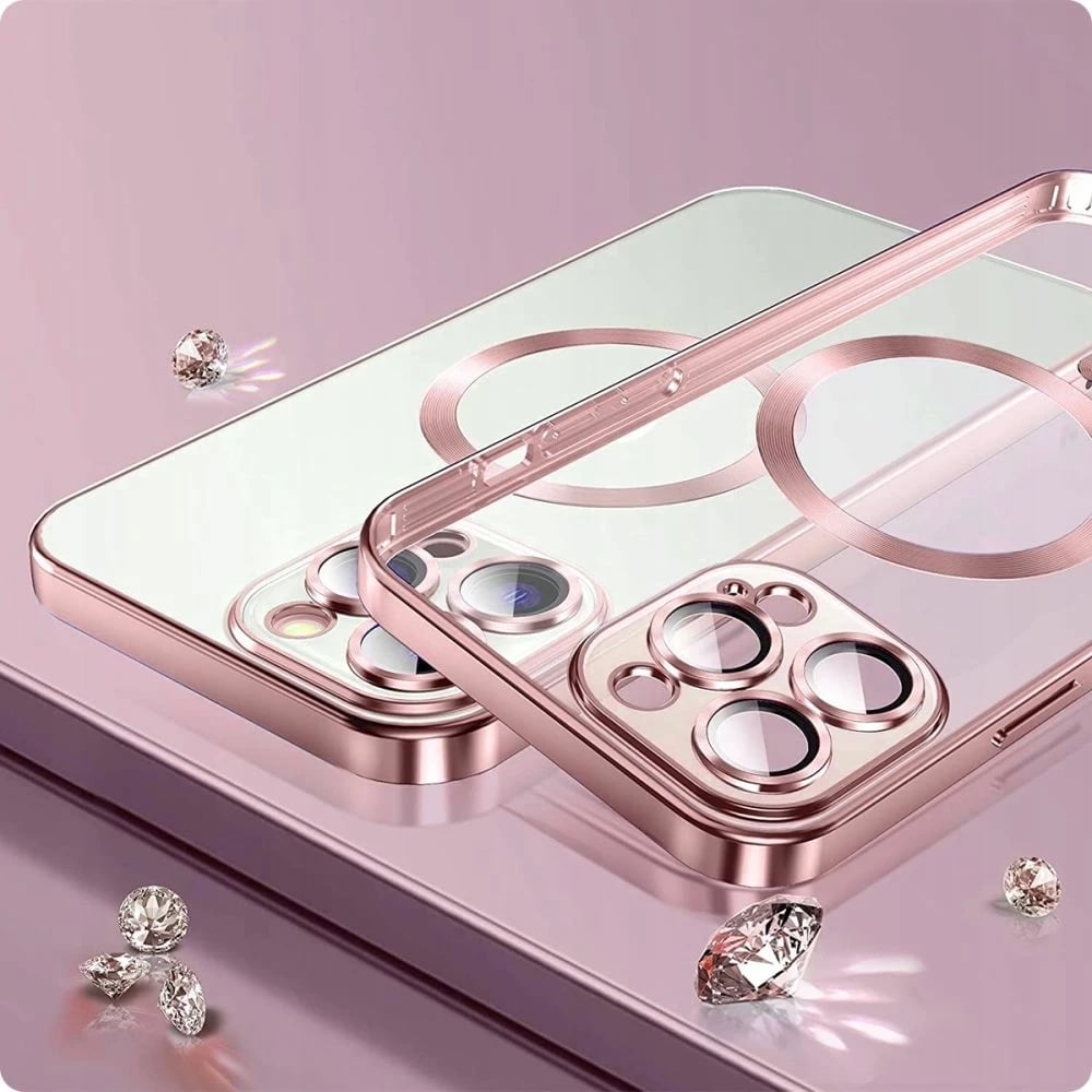 Mbështjellës Tech-Protect MagShine Line MagSafe për iPhone 14 Pro, Violet