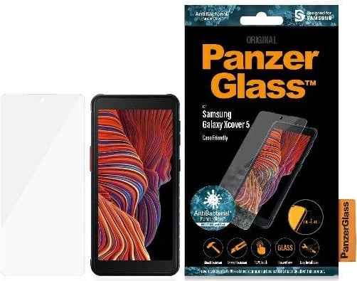 Xham mbrojtës PanzerGlass E2E Pro Regular për Samsung Galaxy Xcover 5, antibakterial