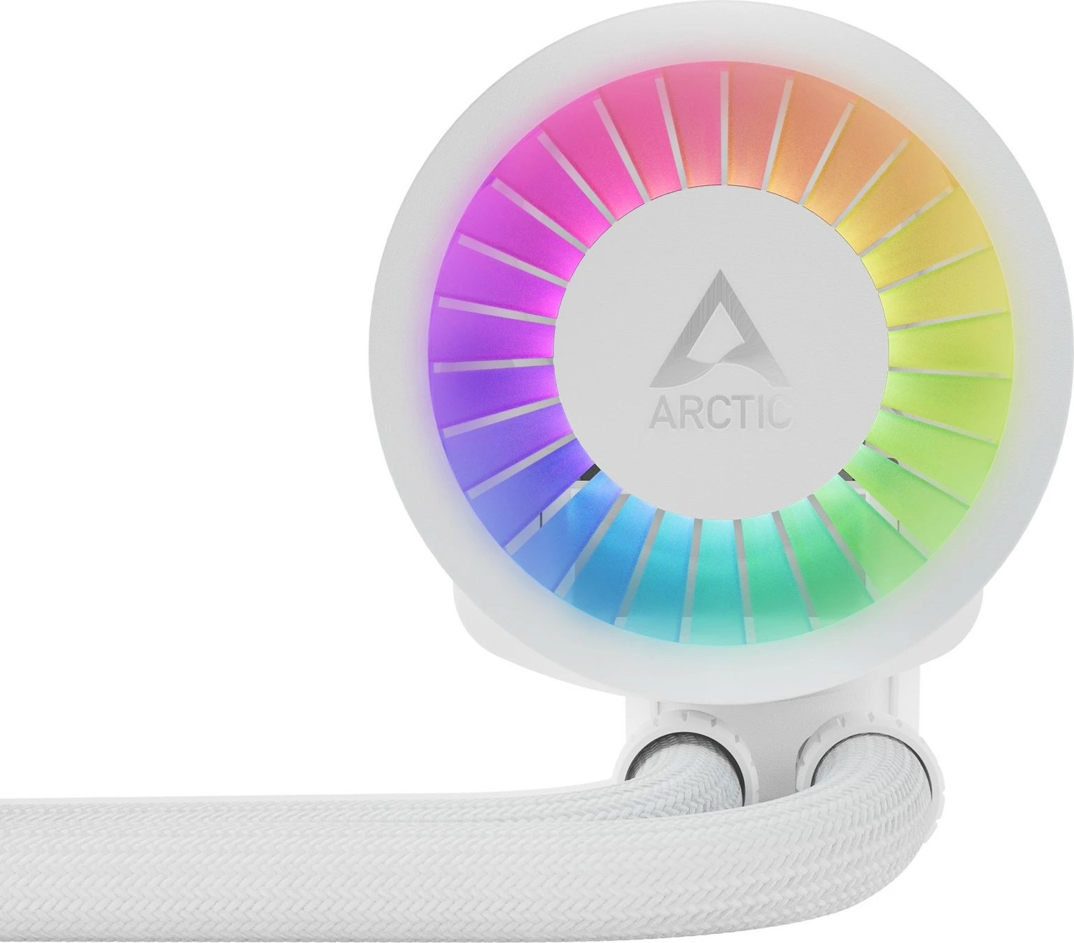 Ftohës uji ARCTIC Liquid Freezer III 240 A-RGB, 12 cm, 48.82 cfm, Bardhë Ftohës uji ARCTIC Liquid Freezer III 240 A-RGB, 12 cm, 48.82 cfm, Bardhë