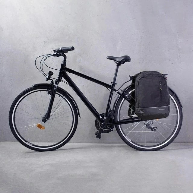Çantë biçiklete/shpinore Wozinsky WBB30BK, 30L, e zezë