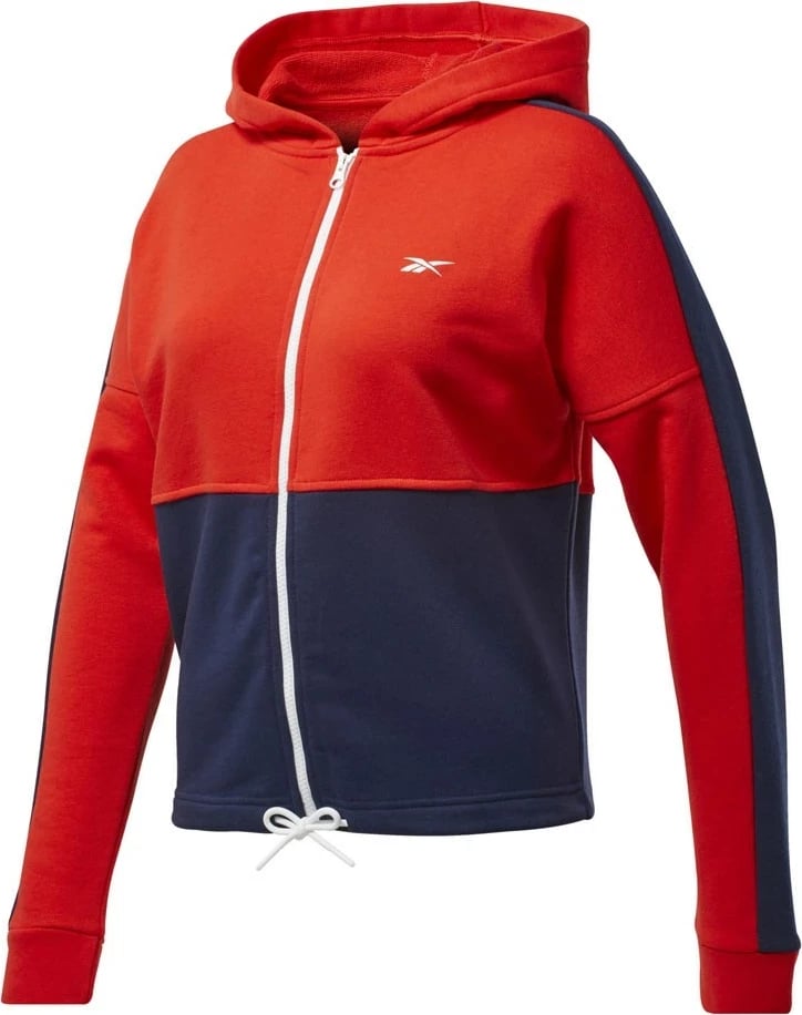 Bluzë Reebok Te Linear Logo Ft për femra, e kuqe-blu, M