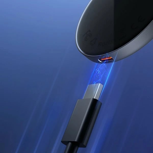 Karikues wireless AUKEY LC-MC10 MagSafe Qi2 15W, USB-C, i zi