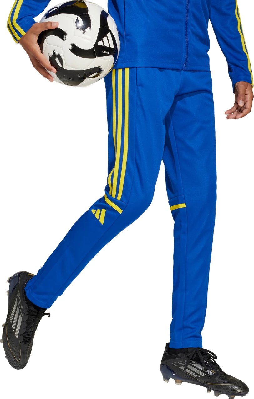 Pantallona sportive për fëmijë adidas, të kaltërta