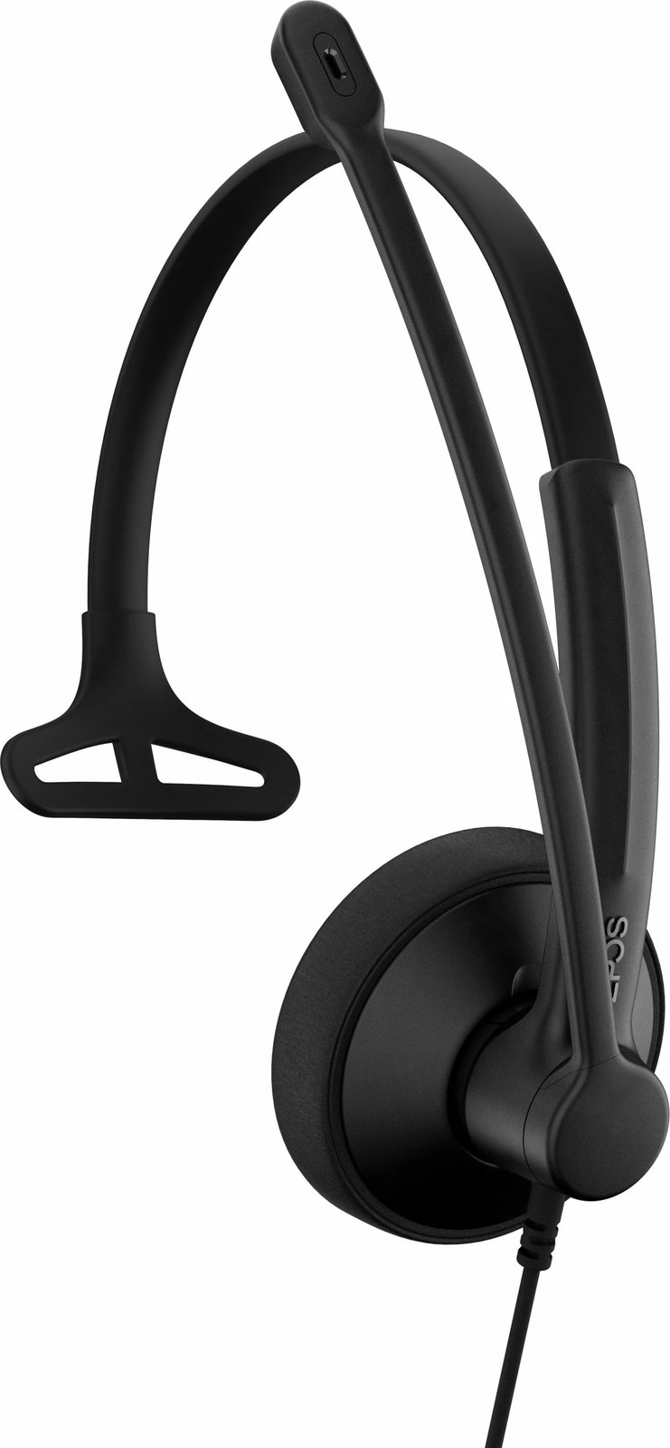 Kufje EPOS IMPACT 100 MS, mono, USB-C+A, e zezë