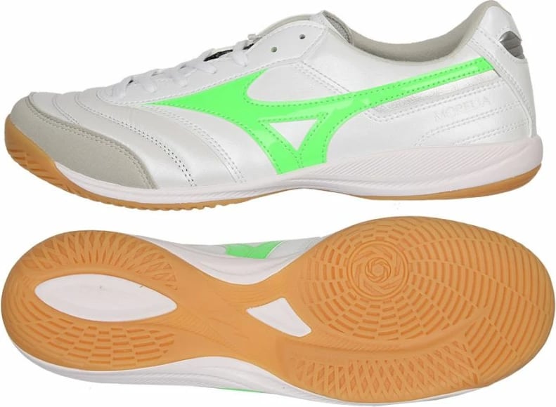 Atlete futbolli për meshkuj Mizuno, të bardha