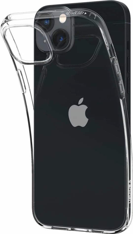 Mbështjellës Spigen Liquid Crystal për iPhone 14, Transparent