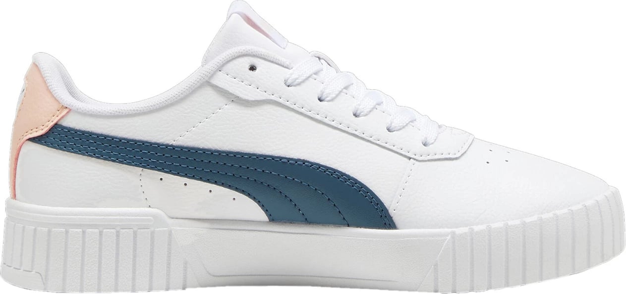 Këpucë për femra Puma, të bardha-blu